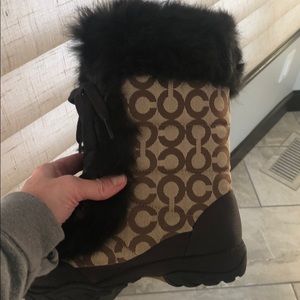 Coach women’s boots